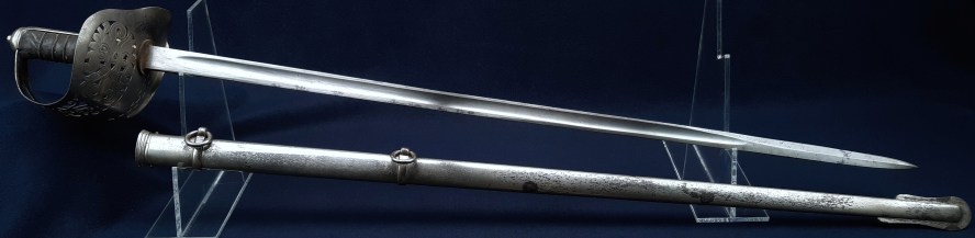 British 1905 Pattern Infantry Staff Sergeants Sword, 1912 Rehilt and Conversion for George V 2